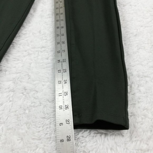Liverpool Womens Pants Skinny Ankle Stretch Green Faux Pockets Mid Rise 6 - Picture 8 of 16